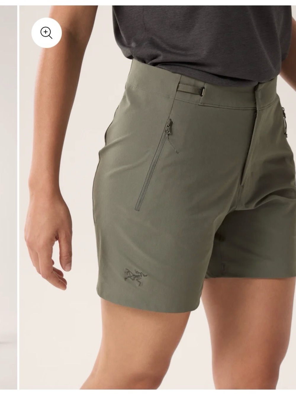 Arc'teryx Women's Gamma 6 inch Olive Shorts